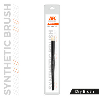 AK SYNTHETIC DRY BRUSH – M