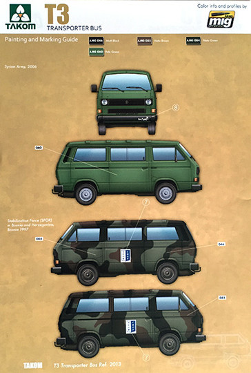 Bundeswehr T3 Transporter Bus 