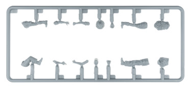 GERMAN GROUND STAFF w/ACCESSORIES. NORTH AFRICA