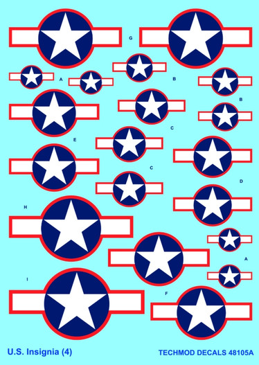 US National Insignia, June 1943 to July 1943