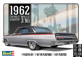 1962 Chevy Impala Hardtop (3 in 1) 1/25 Revell-Monogram