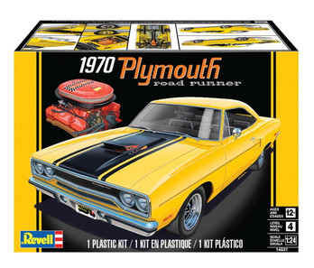 1970 Plymouth Roadrunner 1/24 Revell Monogram