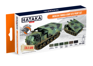 Modern Finnish Army AFV paint set