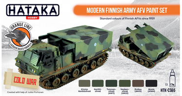 Modern Finnish Army AFV paint set