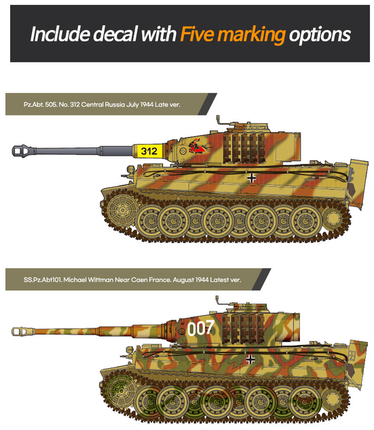 German Tiger 1. Ver. Late