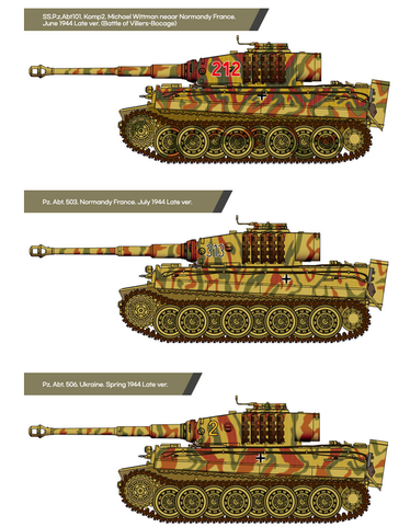 German Tiger 1. Ver. Late