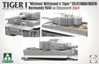 Tiger I Late Production SdKfz 181 PzKpfw VI Ausf E Tank w/Michael Wittmann Figure (2 in 1) 