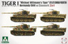 Tiger I Late Production SdKfz 181 PzKpfw VI Ausf E Tank w/Michael Wittmann Figure (2 in 1) 