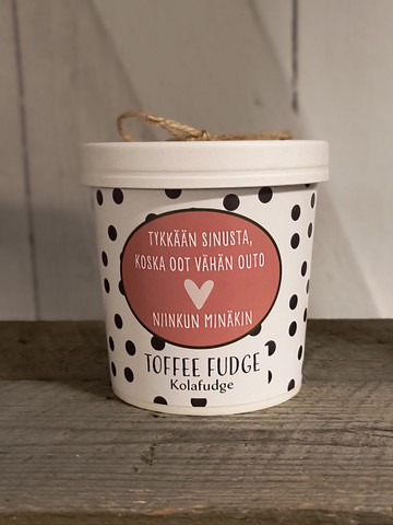Toffeefudge 150g Tykkään sinusta...