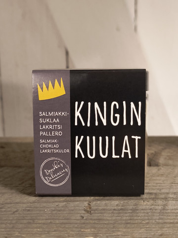 Salmiakki-suklaa lakritsipallerot 130g