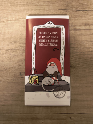 Maitosuklaa 100g Joulu on ilon ja onnen aikaa.