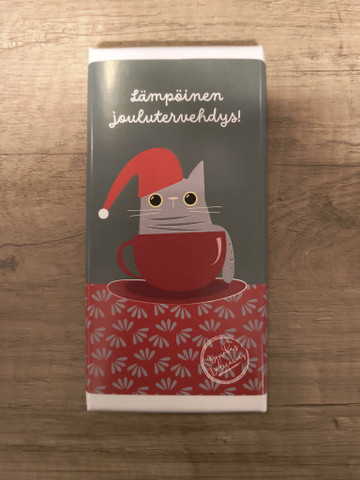 Maitosuklaa 100g Lämpöinen joulutervehdys!