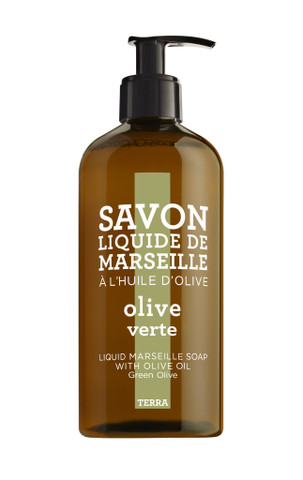 Nestemäinen marseille saippua 500ml   Vihreä oliivi