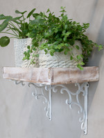Hyllynkannake 25x25 cm antique cream