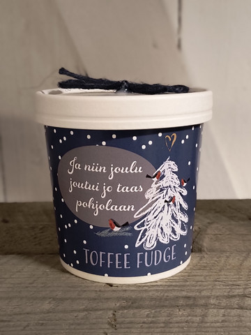 Toffeefudge 150g Ja niin joulu joutui...