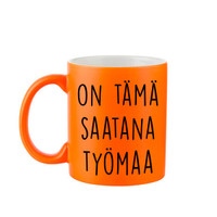 Työmaa kahvikuppi