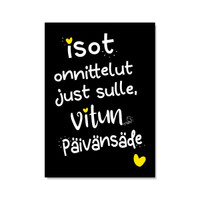 Valontuoja postikortti 