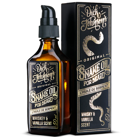 Partaöljy Snake Oil 50ml Whisky & Vanilla