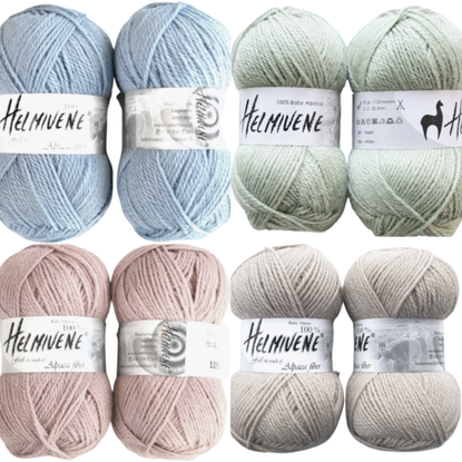 Helmivene Babyalpakka käsityölanka – kutittamaton pehmeys ja lämpö