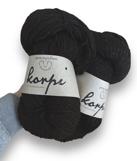 Korpi, kotimainen karitsan villalanka, 100 g / 185 m