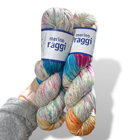 Järbo Merino Raggi - kutittamaton ja lämmin sukkalanka,  100 g / 278 m