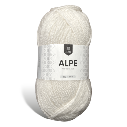 Järbo Alpe - mainio monikäyttöinen täysvillalanka, kerä 50 g / 100 m