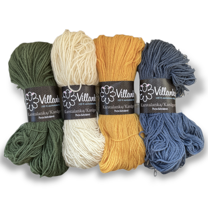 Villanka 2-säikeinen karstalanka, 180x2, 100 g/ 270 m