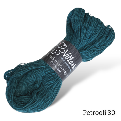 Villanka 2-säikeinen karstalanka, erikoisvärit, 180x2, 100 g/ 270 m