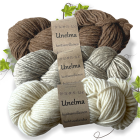 Karitsanvillainen Vuonue Unelma hahtuvalanka, 100 g / 120 m