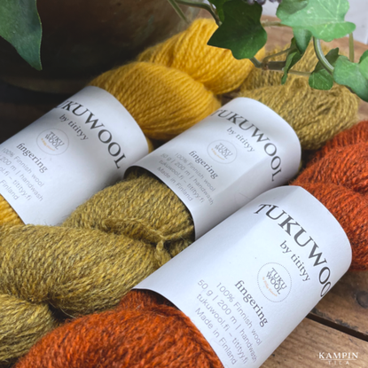 Tukuwool Fingering - ihana, ohuempi kotimainen neulelanka, 50 g / 200m