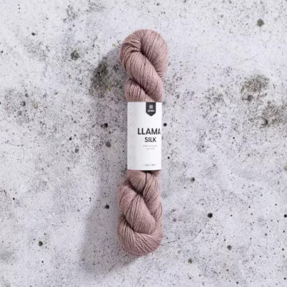 Llama Silk - pehmeä ja sileä laama-silkkilanka, 50 g/ 165 m