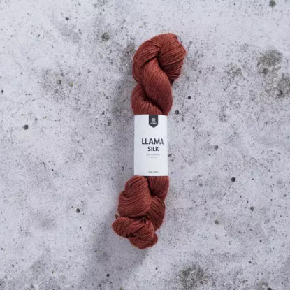Llama Silk - pehmeä ja sileä laama-silkkilanka, 50 g/ 165 m
