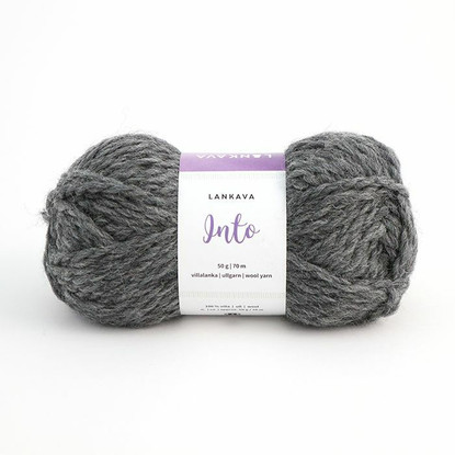 Lankava Into - Muhkea kaksisäikeinen villalanka