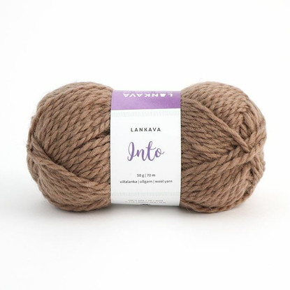 Lankava Into - Muhkea kaksisäikeinen villalanka