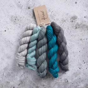 Manos del Uruguay Fino minivyyhti -setti, 5x 20 g (100 g / 450 m)