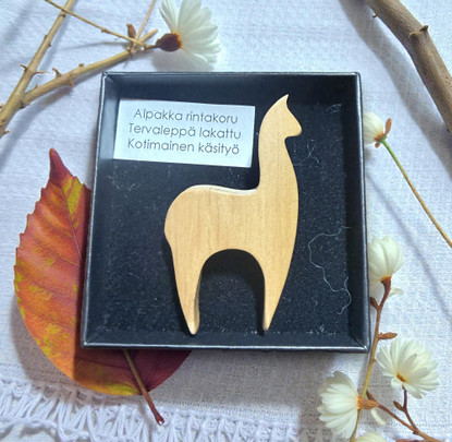 Helmivene Alpakka rintakoru