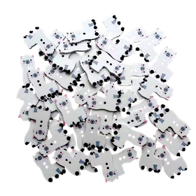 Käsityön viimeistelyyn suloinen Alpakka-nappi, 10 kpl