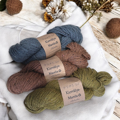 Kierrätys - Manta villalanka, 100 g / 180 m