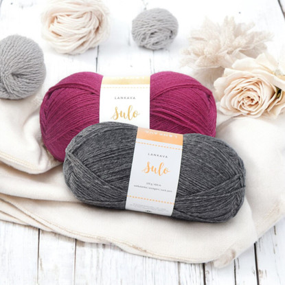 Lankava Sulo Sukkalanka – Perinteinen, laadukas villasukkalanka 