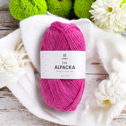 Järbo Fin Alpacka, 50 g / 165 m