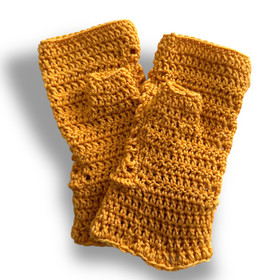 Merinovillaiset pitsikämmekkäät, okrankeltainen