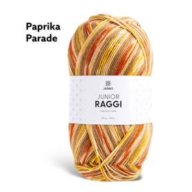 Junior Raggi -ohut, mutta niin lämmin villasukkalanka, 100 g/ 400 m