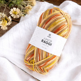 Junior Raggi -ohut, mutta niin lämmin villasukkalanka, 100 g/ 400 m