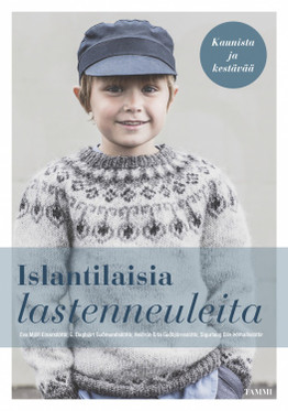 Islantilaisia lastenneuleita, kovakantinen neuleohjekirja