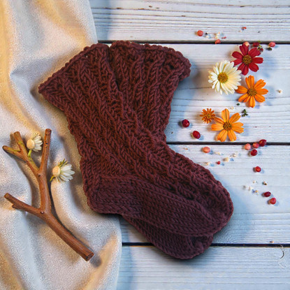 Lasten pitsineule merinovillasukat – kutittamaton pehmeys ja lämpö 