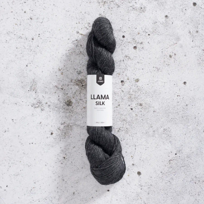 Llama Silk - pehmeä ja sileä laama-silkkilanka, 50 g/ 165 m