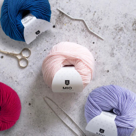 Superpehmeä Järbo Garn Mio merinolanka, 50 g/ 175 m