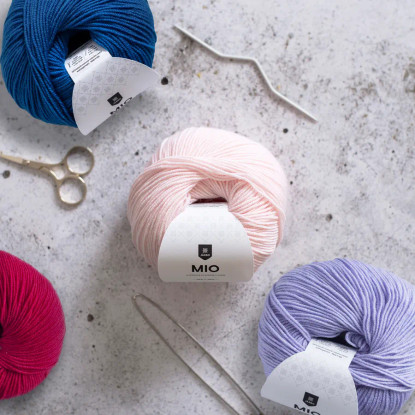 Superpehmeä Järbo Garn Mio merinolanka, 50 g/ 175 m