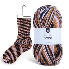 Järbo Mellanraggi, vahva ja kestävä sukkalanka,  100 g / 260 m