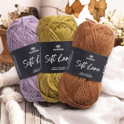 Svarta Fåret Soft Lama – Ylellisen pehmeä laamanvillainen neulelanka